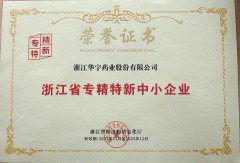 上海市專精特新中小企業